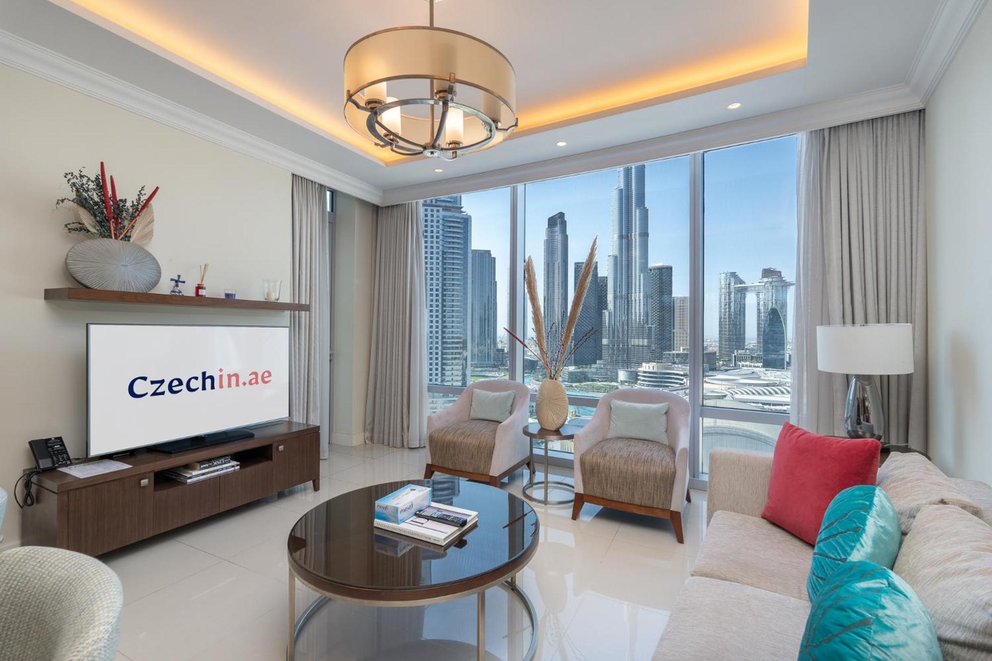 Downtown Elegance - 1br With Unmatched Burj Khalifa Views *